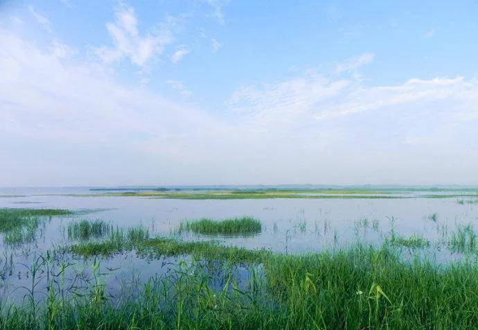 亞洲最大的平原人工湖河南省駐馬店市宿鴨湖溼地_水庫_面積_汝南縣