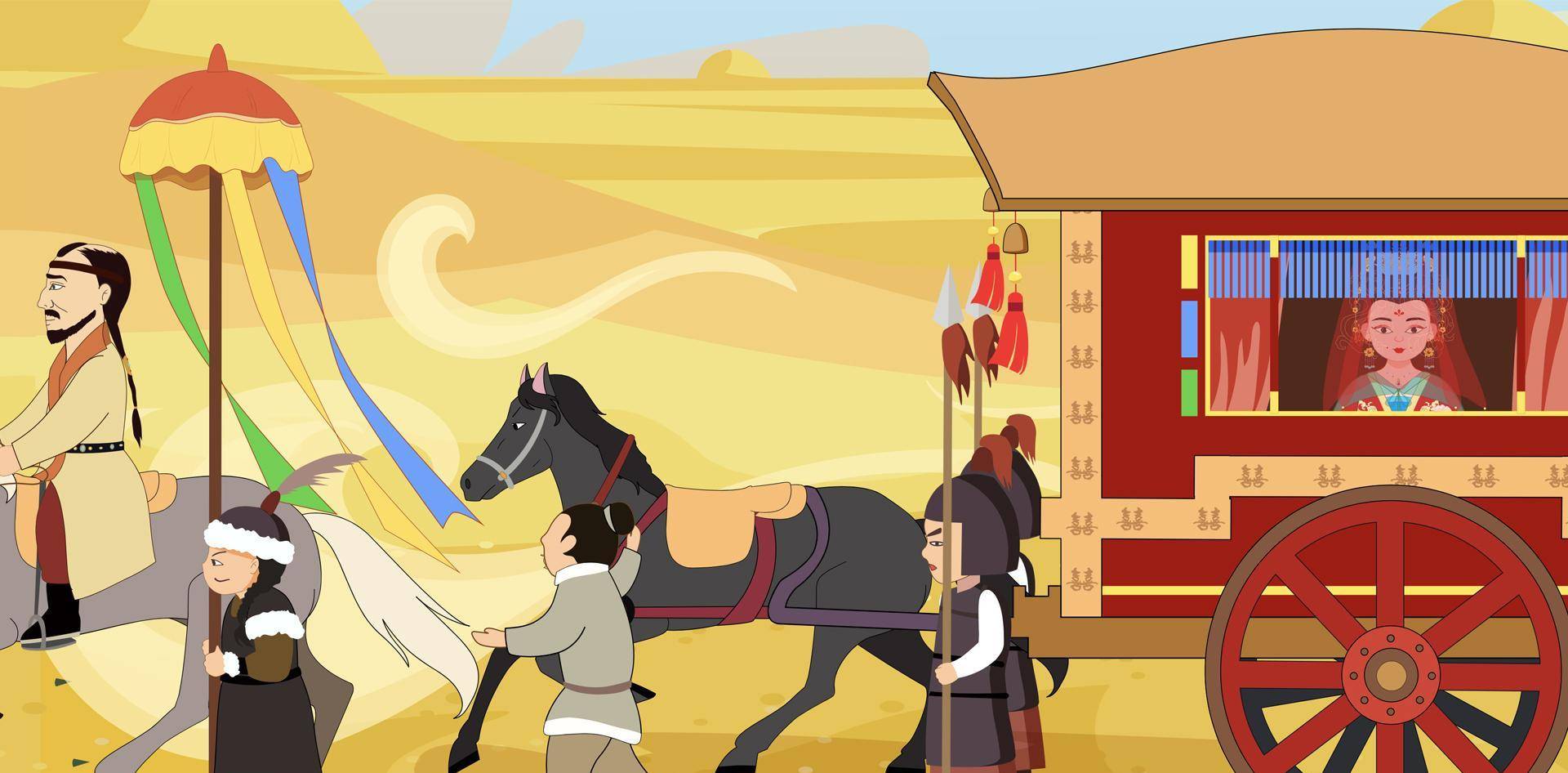 为了抗击匈奴,她被迫远嫁西域,成为历史上第一个和亲的公主_汉武帝