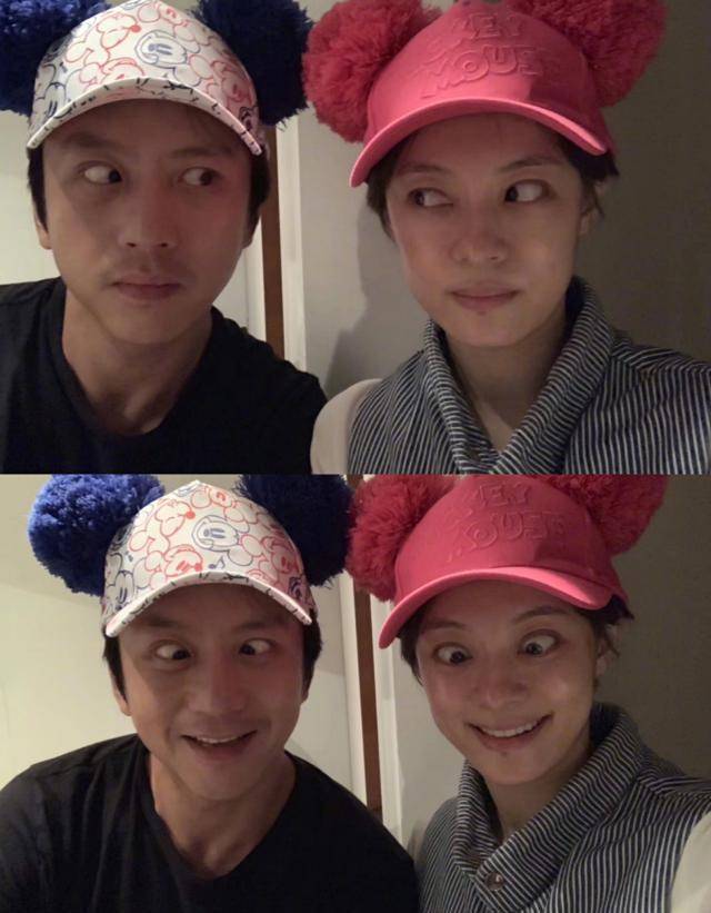 邓超甜蜜探班孙俪,夫妻俩默契全黑造型配一脸,孙俪站姿超霸气_梁超_剧