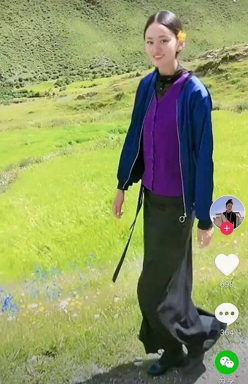 拒绝丁真表白的女生露脸,撞脸多位女明星,网友:希望