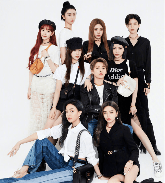 the9硬糖少女"破冰"合照,哪些人去当了两方会面友好大使?