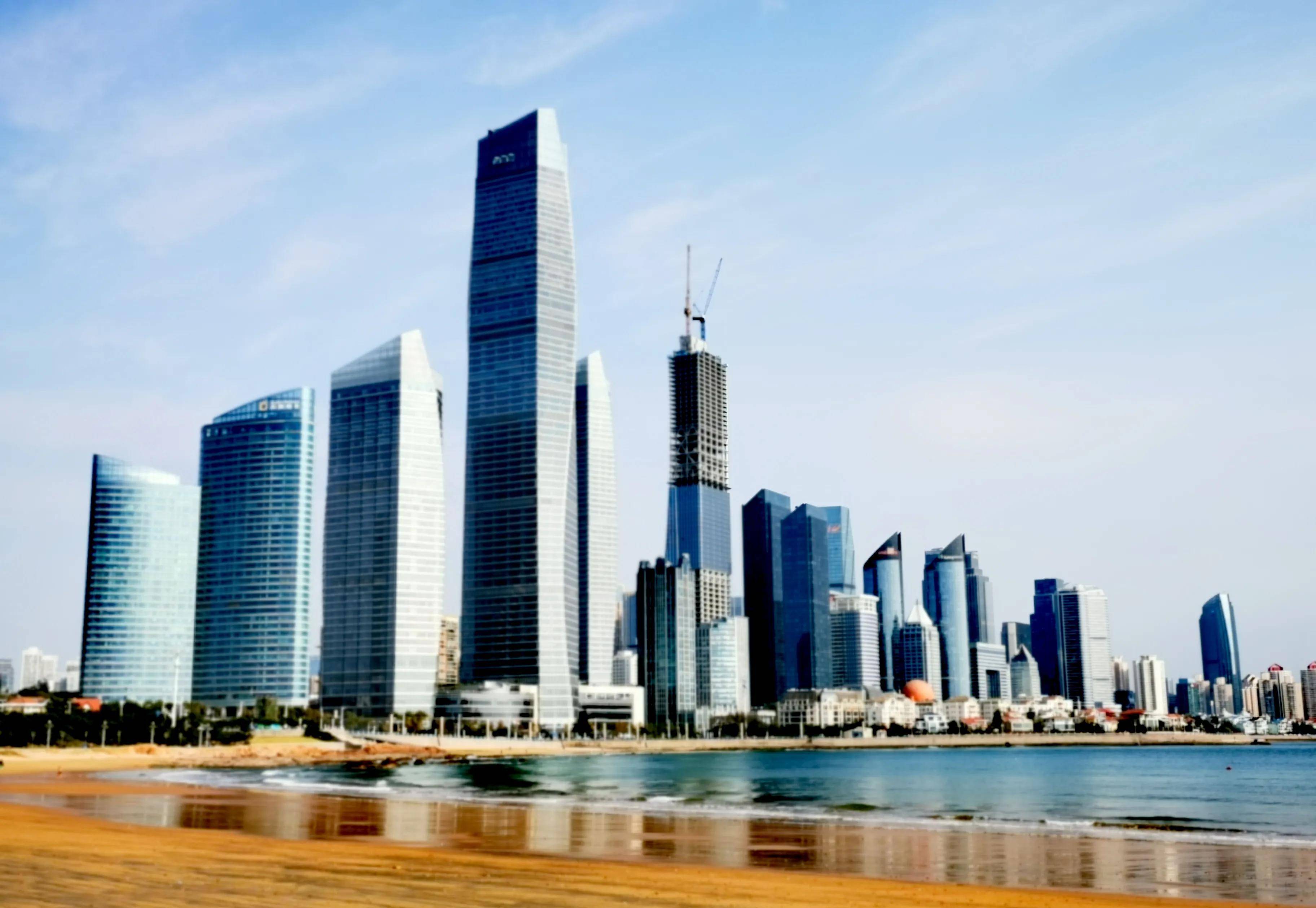 青岛半日漫步路线:五月的风与千帆码头_帆船_五四广场_中心