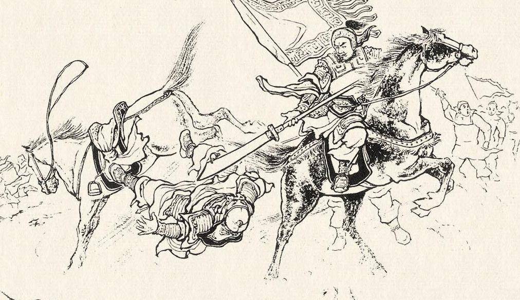 三国演义汜水关前,袁绍说颜良文丑可敌华雄,换成张郃高览会如何_水平