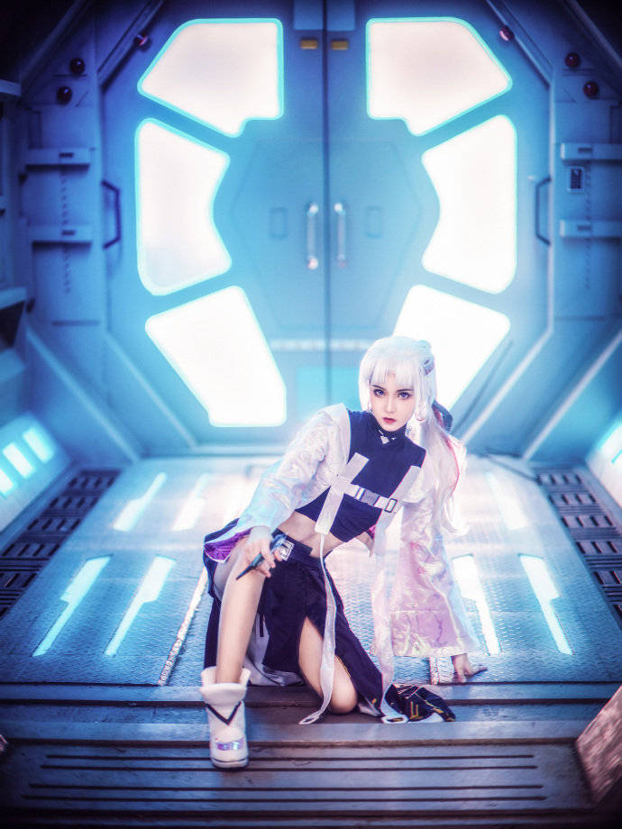 cos:王者荣耀上官婉儿天狼绘梦者cosplay正片10p-君珺un_伊喵_白嫖