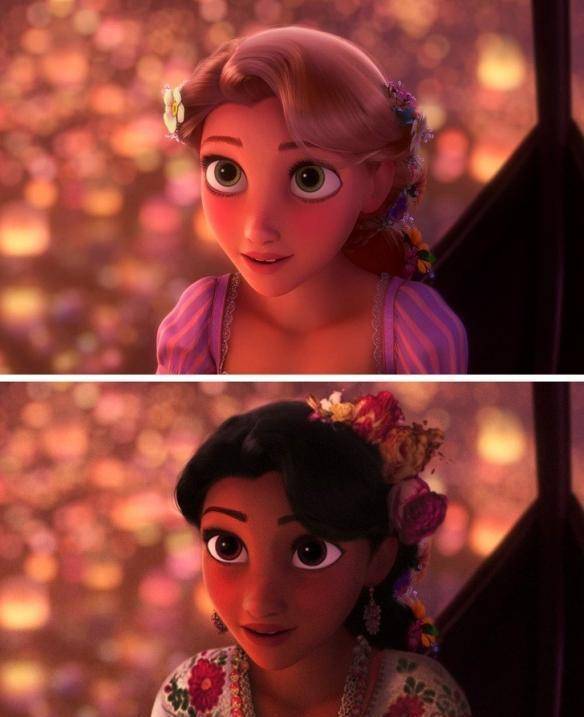 画师绘制黑人版迪士尼公主,当公主们变成黑人,你能接受吗?