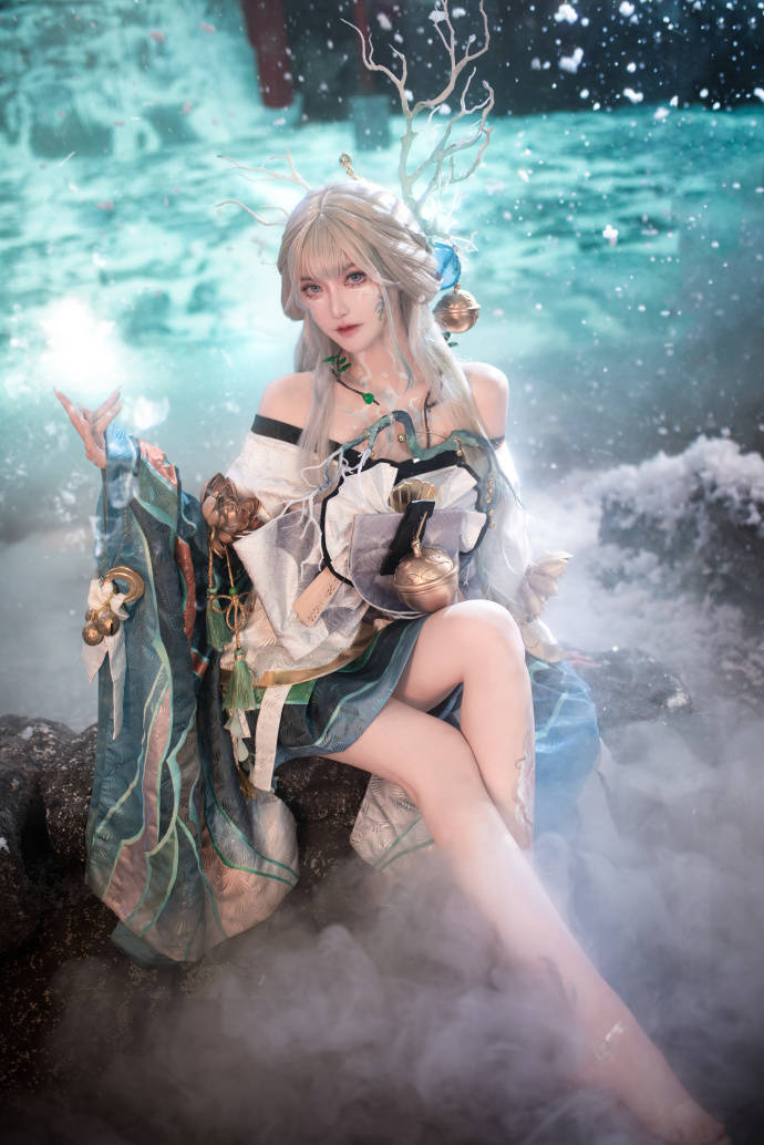 cos:阴阳师新式神ssr季cosplay正片16p-露儿大魔王_伊喵_白嫖_部落