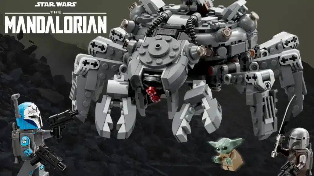 乐高星球大战系列75361蜘蛛坦克公布_套装_曼达洛_机器人