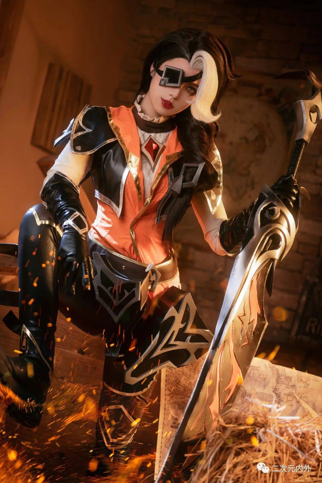 cos正片~《英雄联盟》莎弥拉 西部魔影_后期_zacssnow_摄影