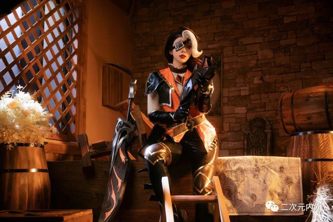 cos正片~《英雄联盟》莎弥拉 西部魔影_后期_zacssnow_摄影