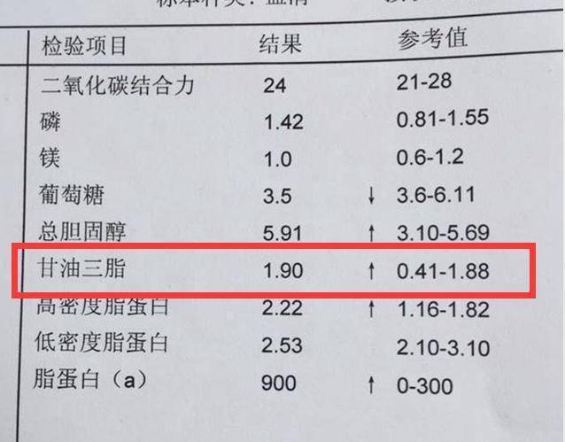 甘油三酯偏高就患了高血脂?