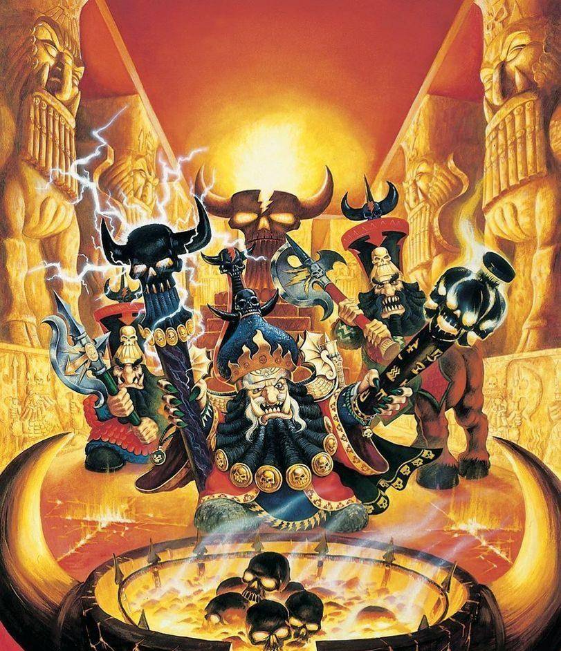 【光头战锤小百科】中古战锤——混沌矮人领主合集