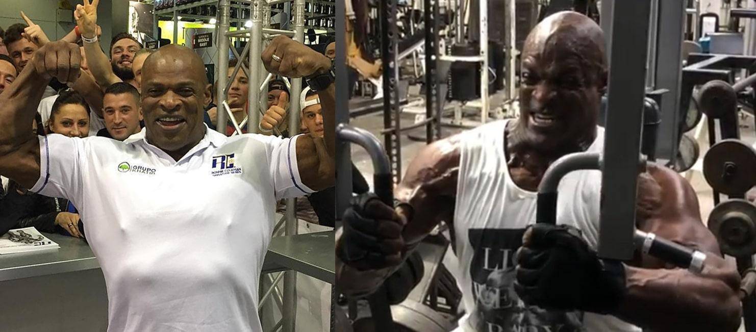 57岁的罗尼仍然在坚持健身,他说训练使人快乐_健美_奥林匹亚_问题