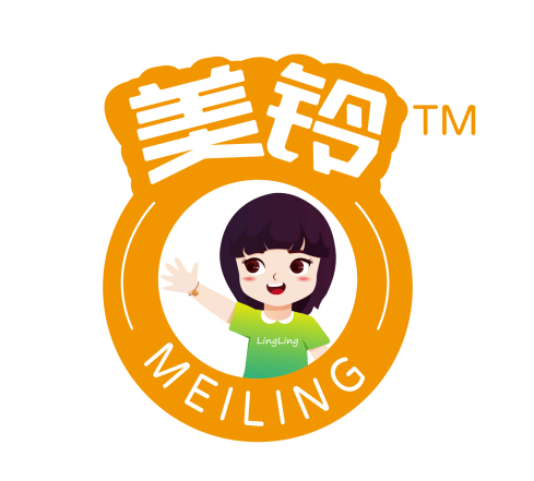 设计释义品牌商标以 字体 ip的形式设计美玲商标,形成固定搭配,图文