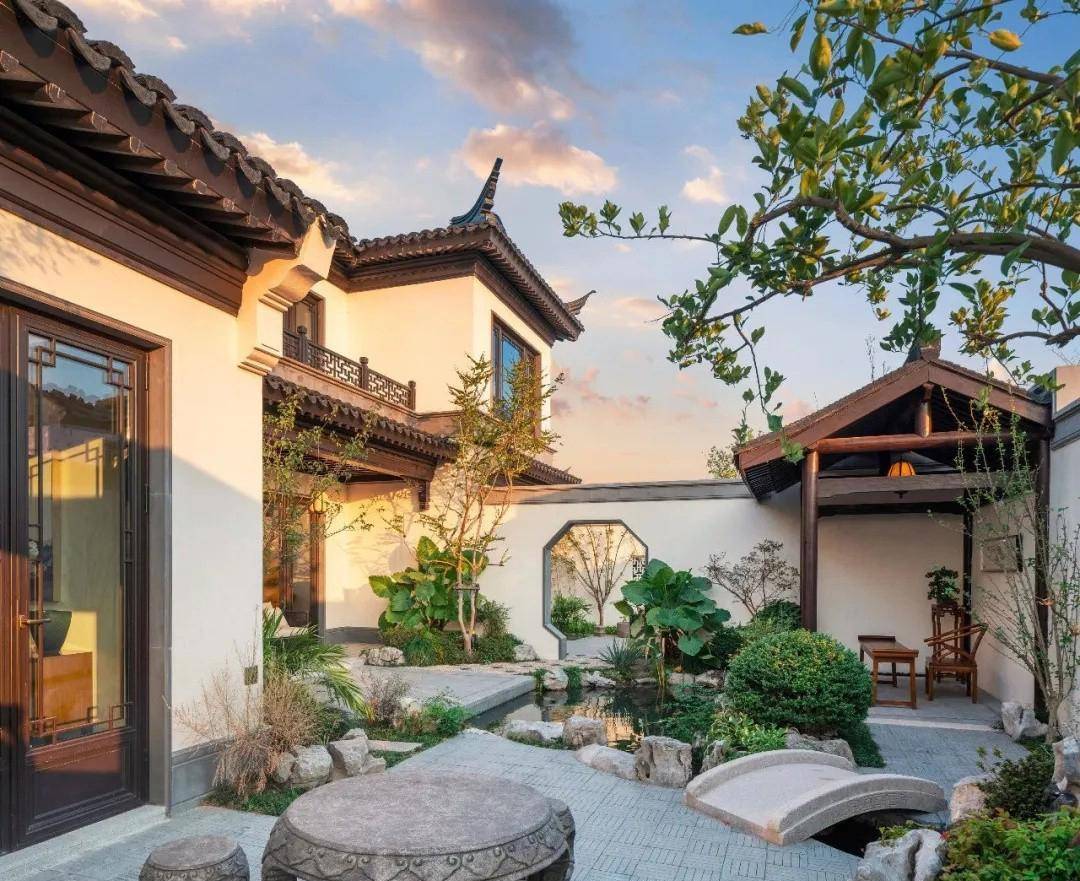 43㎡小院照样可以打造出古典中式风!