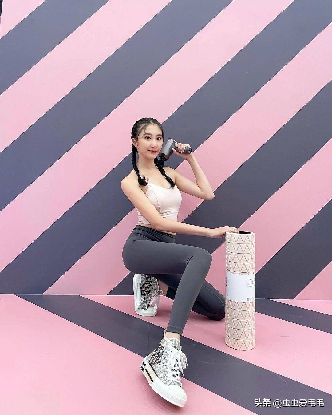 霍华德所在的桃园云豹拉拉队成员wendy林宛璇 甜美火辣