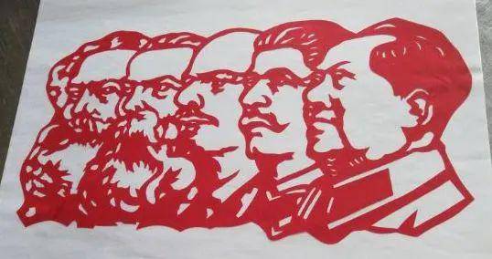 符气敏 剪纸 五大伟人徐景洪 剪纸 荷盒美美郝智才 中国画 和美贾春兰