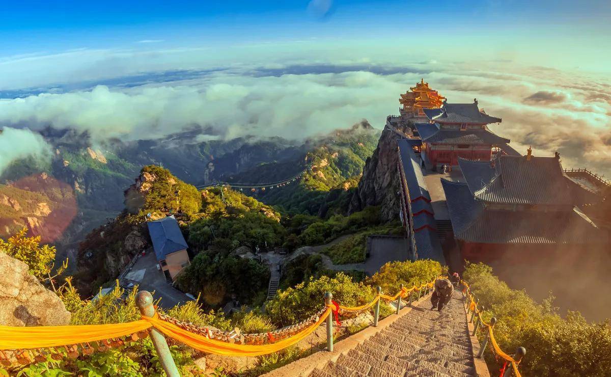分享图片,中国第一仙山,河南洛阳老君山_仙境_云雾_风景