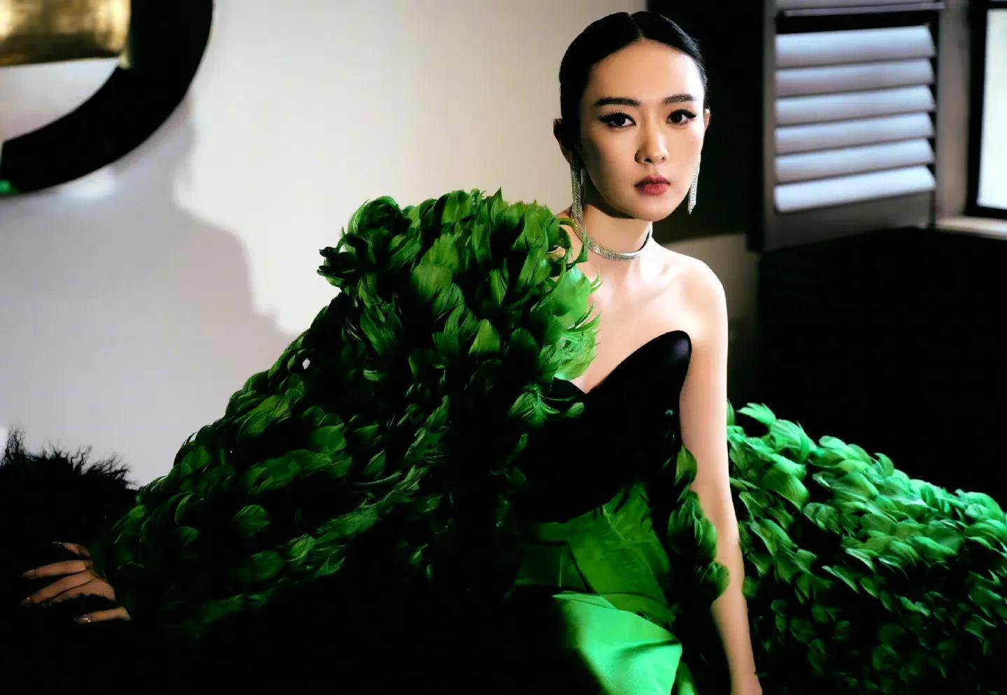 微博之夜女明星穿薄纱走红毯,刘亦菲刘诗诗气质出众,杨幂好辣_沈月