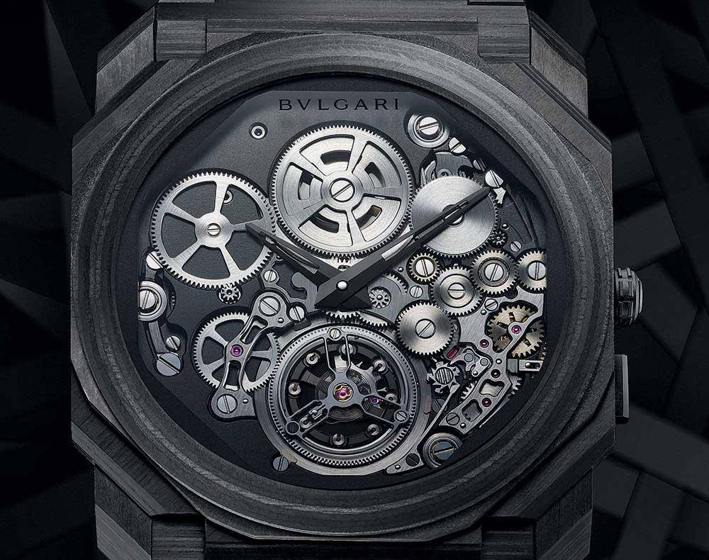 宝格丽 octo finissimo tb 碳纤维腕表_手表_机芯_材料