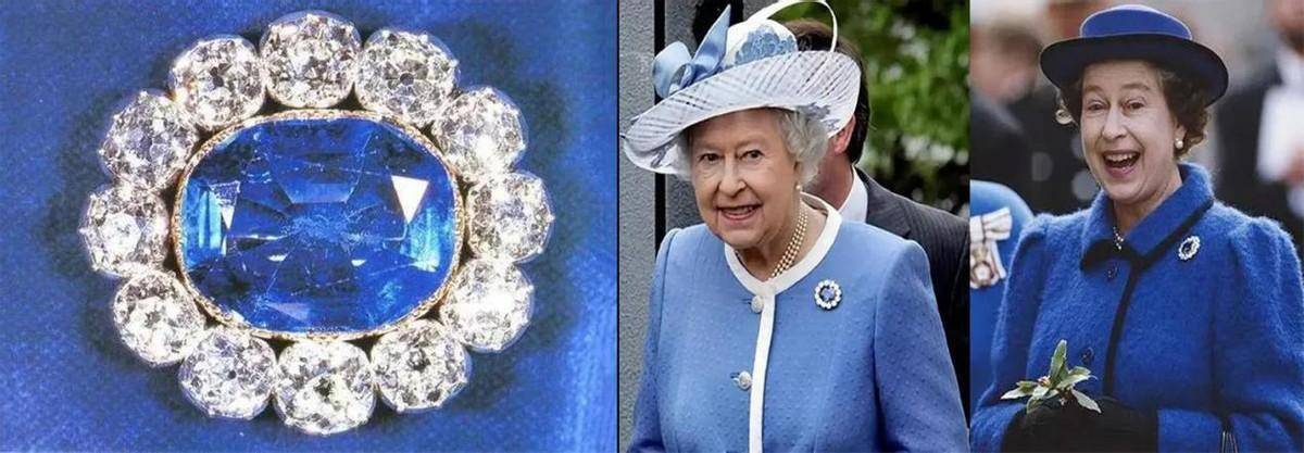 帝国皇冠上的圣61爱德华蓝宝石最早出现在1042年,来自英格兰国王