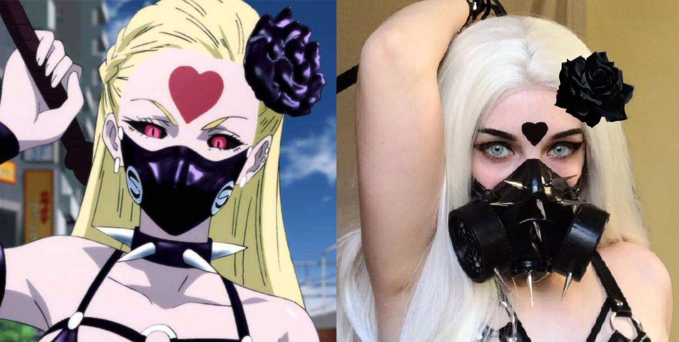 《一拳超人》超神cos,看到蚊女恋爱了,杰诺斯依旧燃烧经费_coser_龙卷