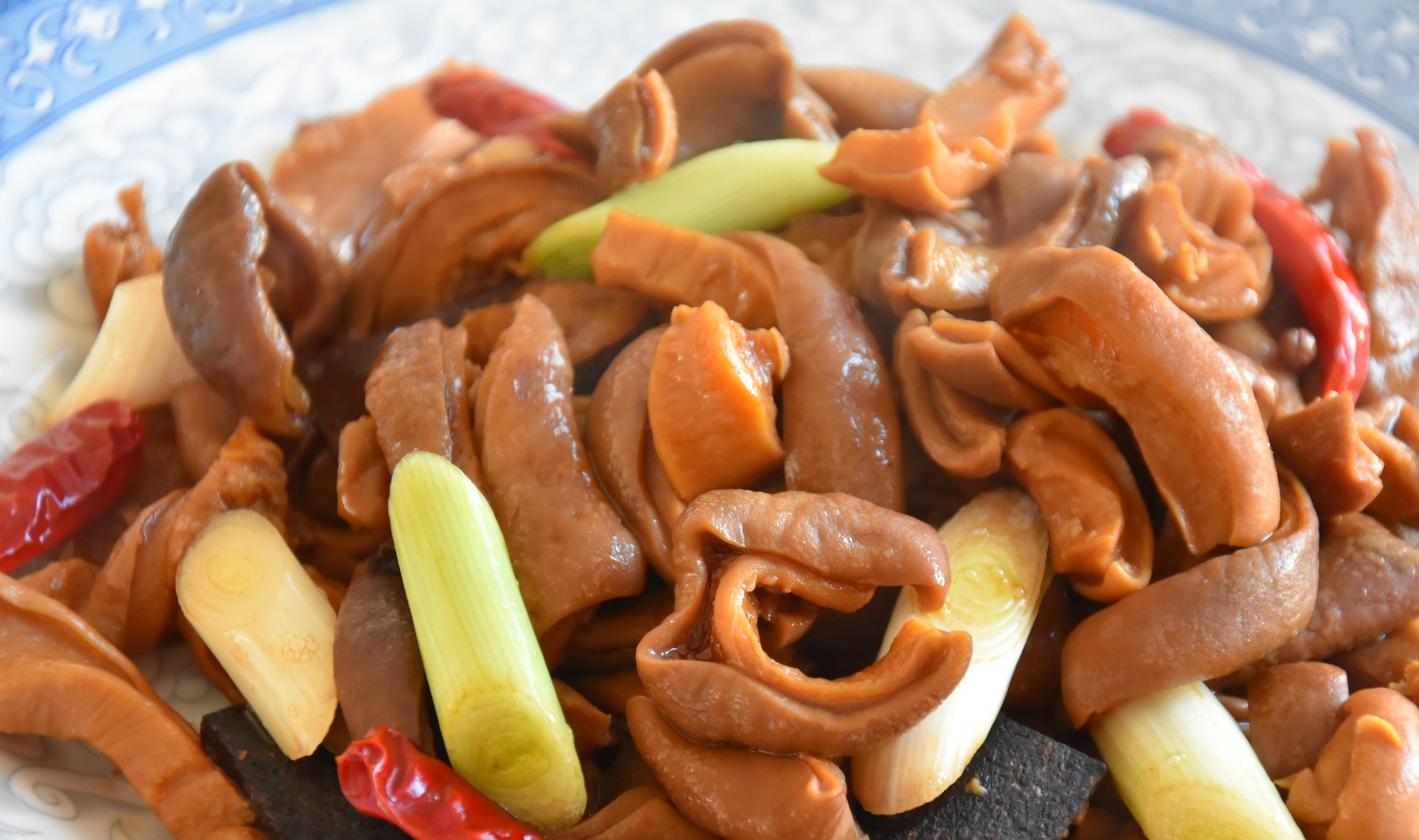 红烧肚条,荆州春节特色菜,怎样做才对了_猪肚_梁先生_时间