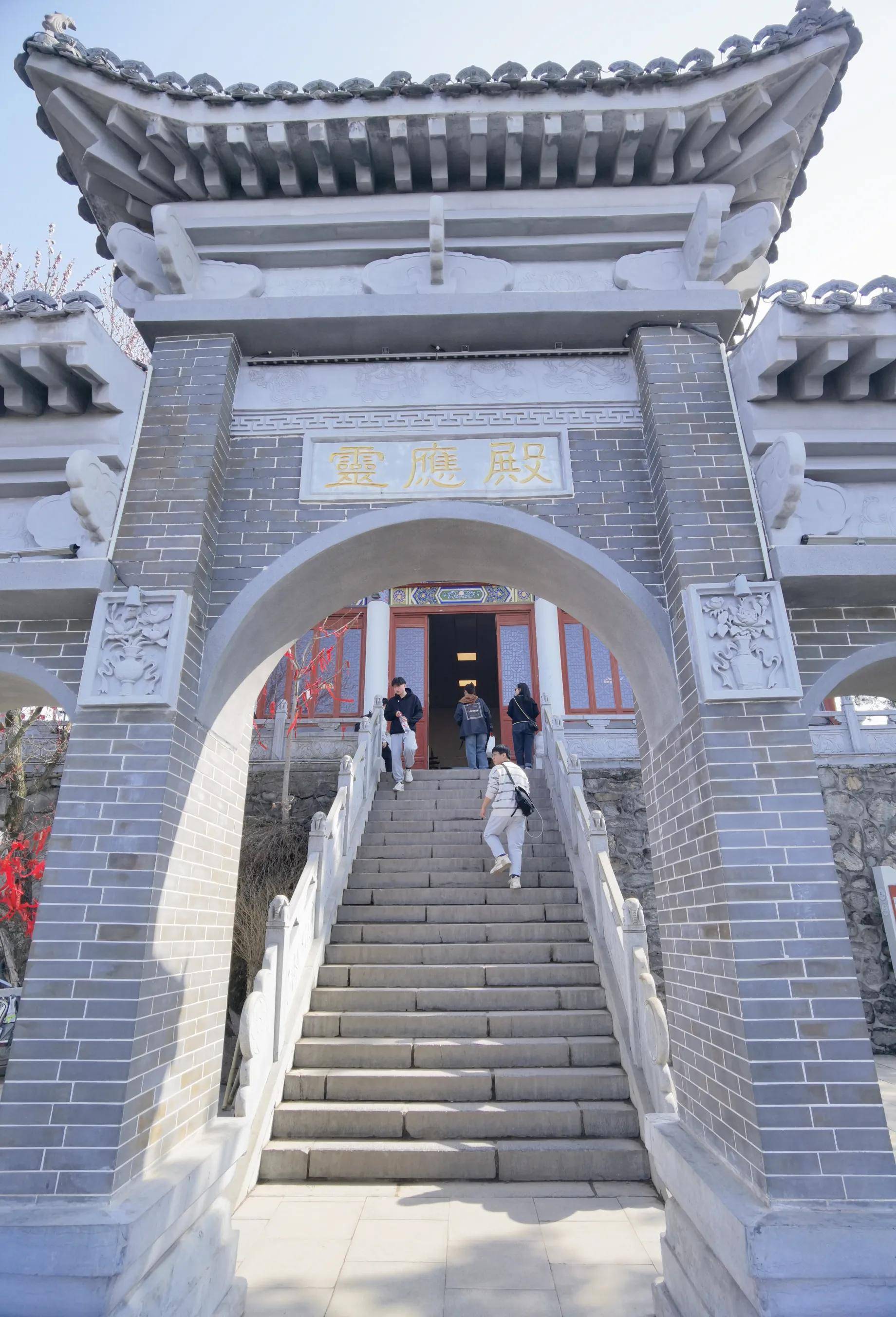 西安终南山寺庙图片