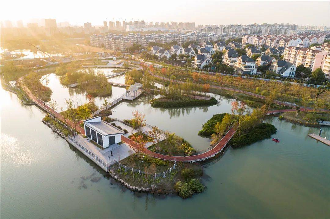 助力青浦生态建设 | 华建集团联合中标青浦上达河中央公园南园(一期)