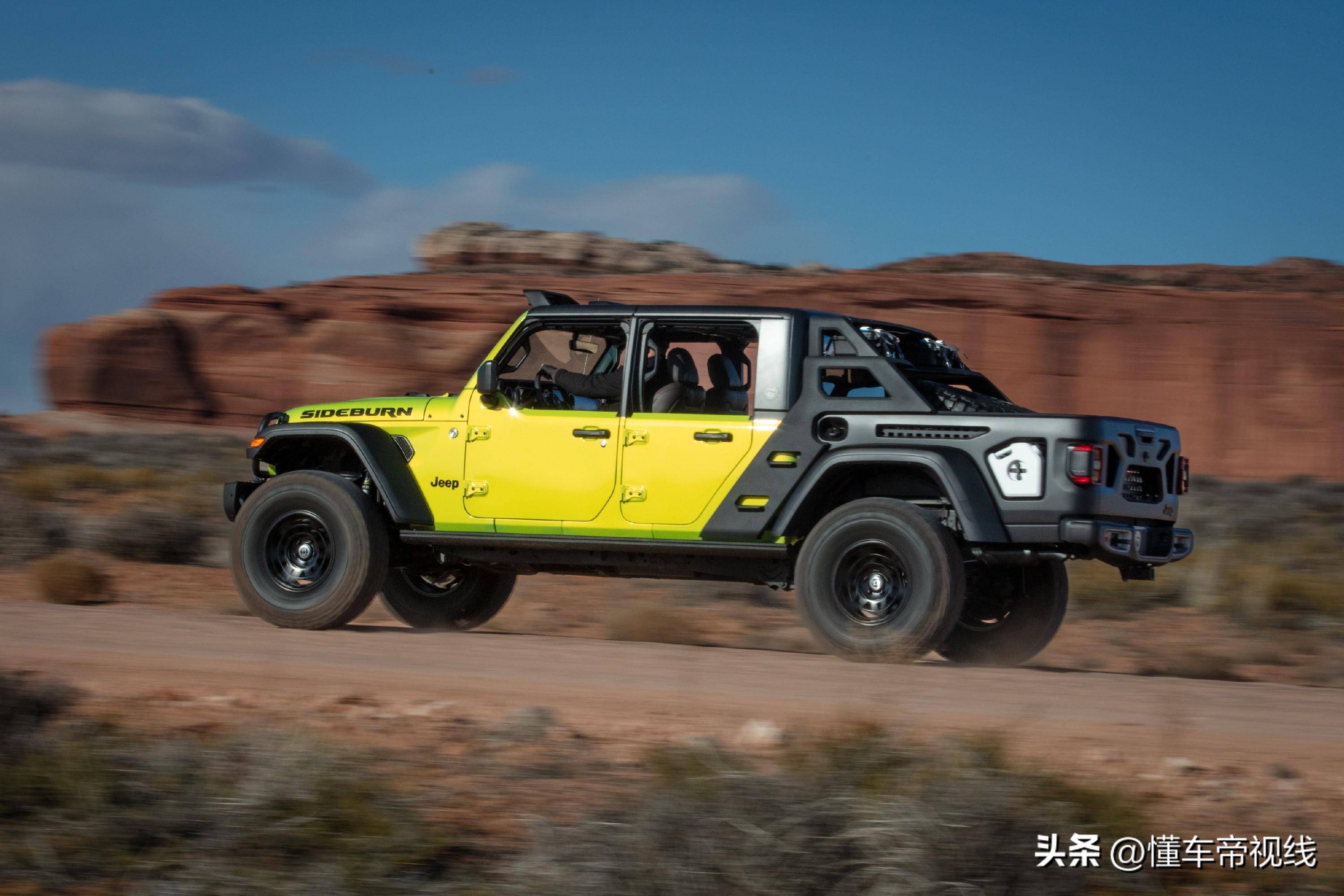 新车| 电动牧马人/grand wagoneer露营车等 jeep 7款概念车官图发布