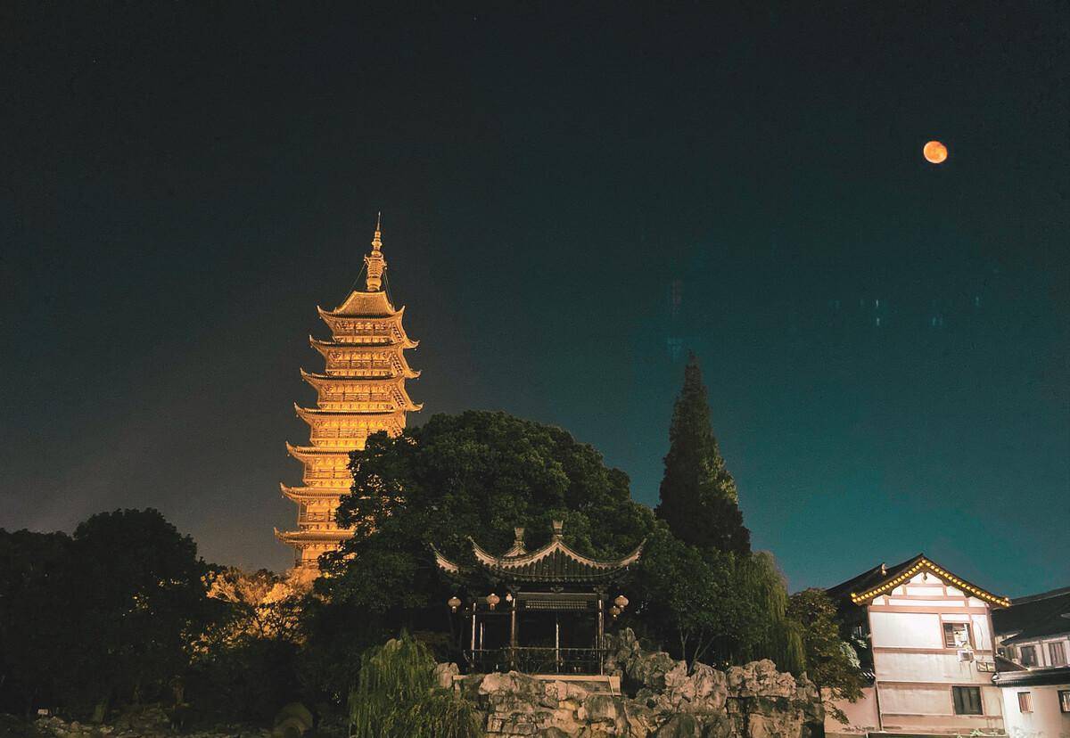 方塔园：一个融合自然与现代建筑的现代化园林_常熟市_文化_历史
