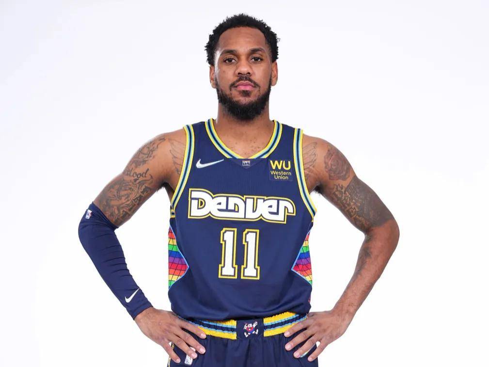 雪山之巅-丹佛掘金队城市版球衣鉴赏_来自_底色_赛季