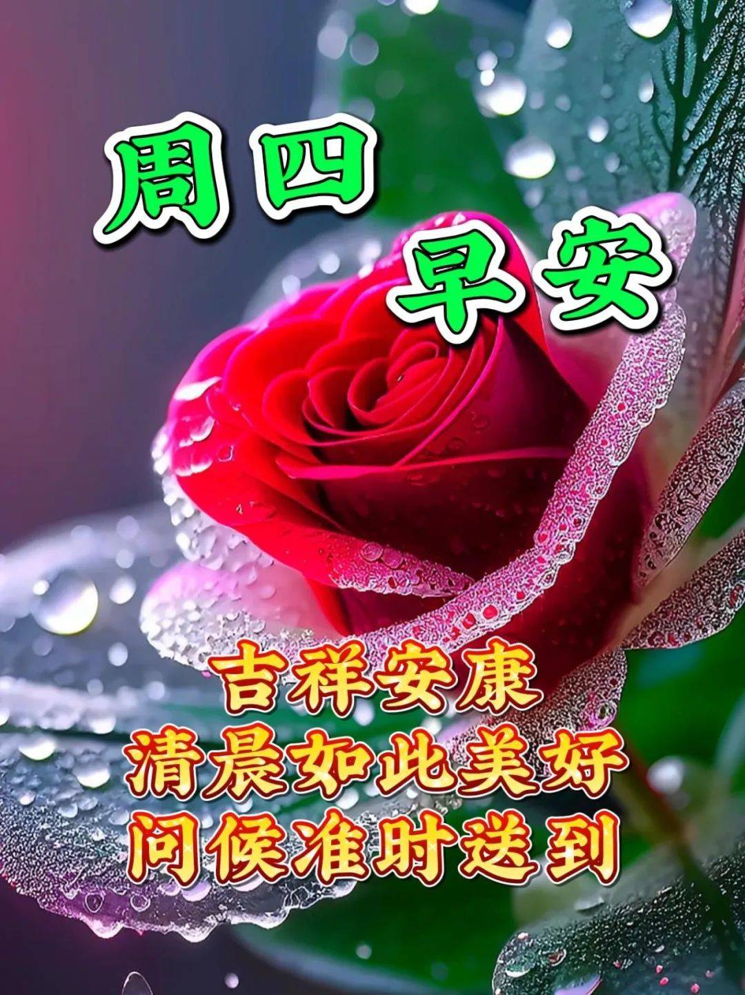 4月6日周四早上好温馨唯美漂亮祝福图片_人间_岁月_财富