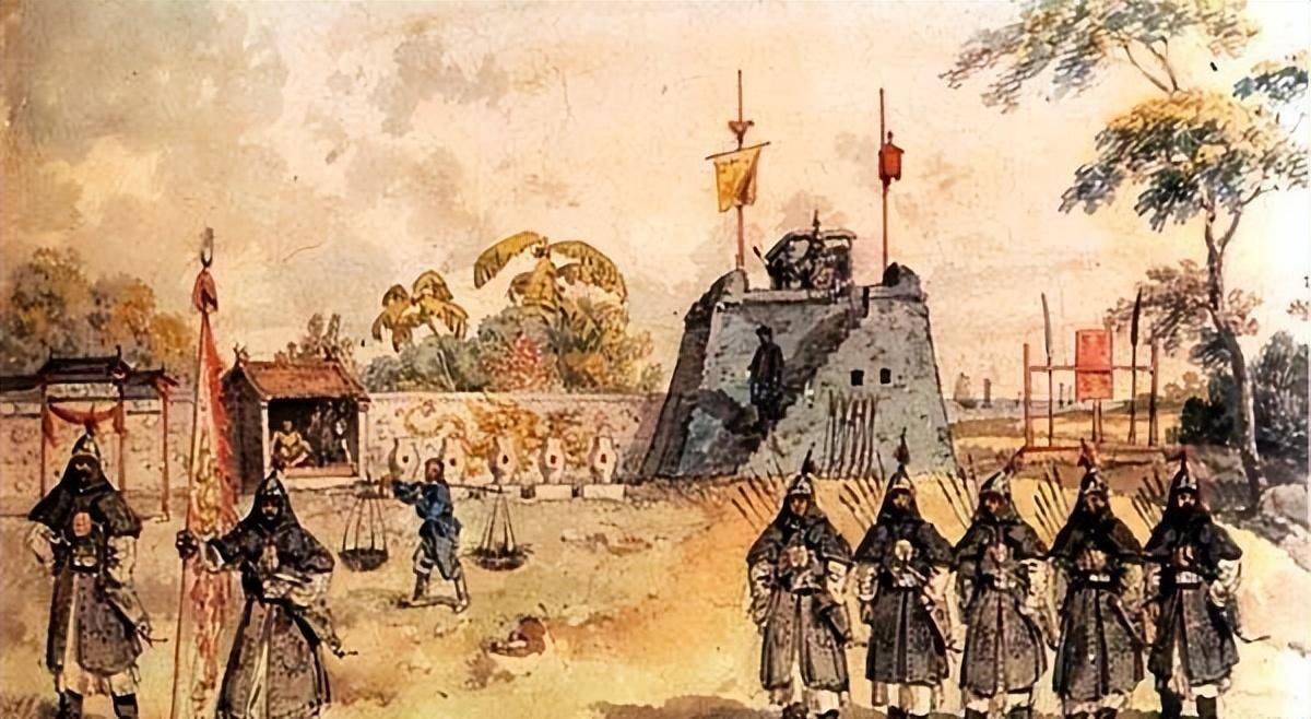 公元1792年九月,(清帝国乾隆五十七年)海兰察在廓尔喀之役凯旋而归后