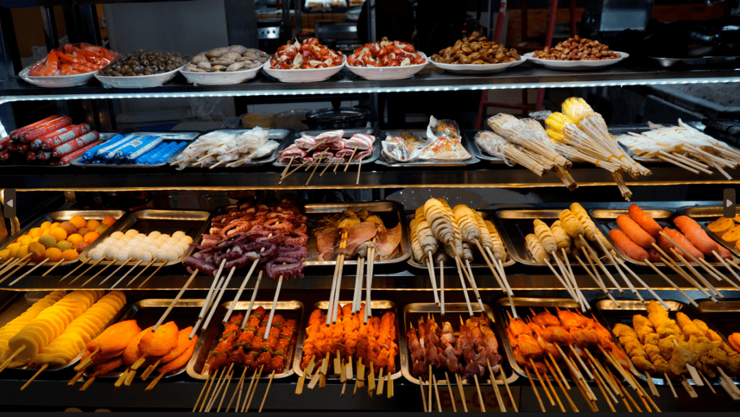 和田夜市 吃货们的天堂_美食_烤肉_表演