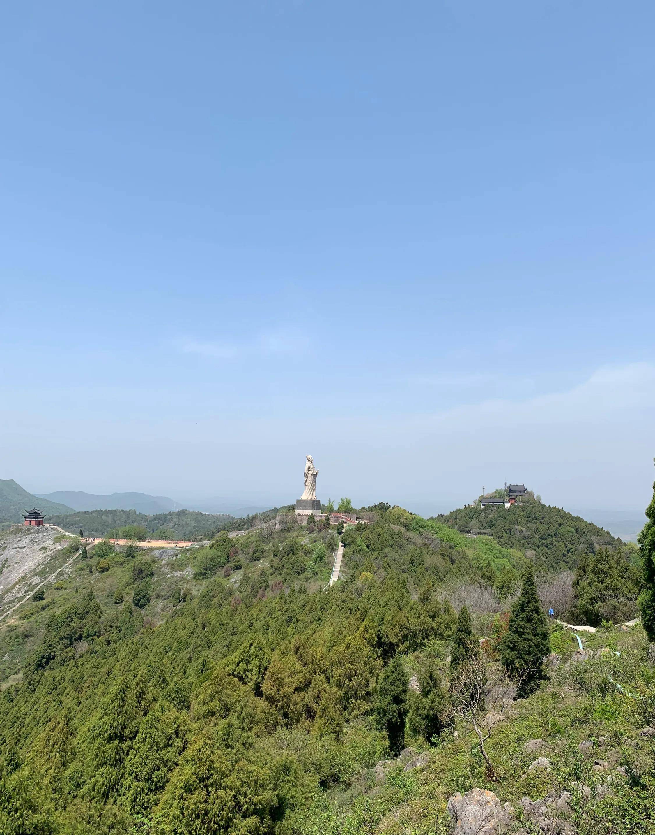 说走就走-武汉自驾白兆山李白文化景区_主要景点_停车场_晴天