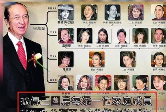 坐拥5000亿98岁的赌王,喜得第五代长孙,何猷君将得9位数财产?