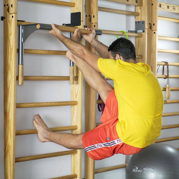 wallbars握霸肋木架介绍,居家健身拉伸,引体向上都能做_锻炼_是一种