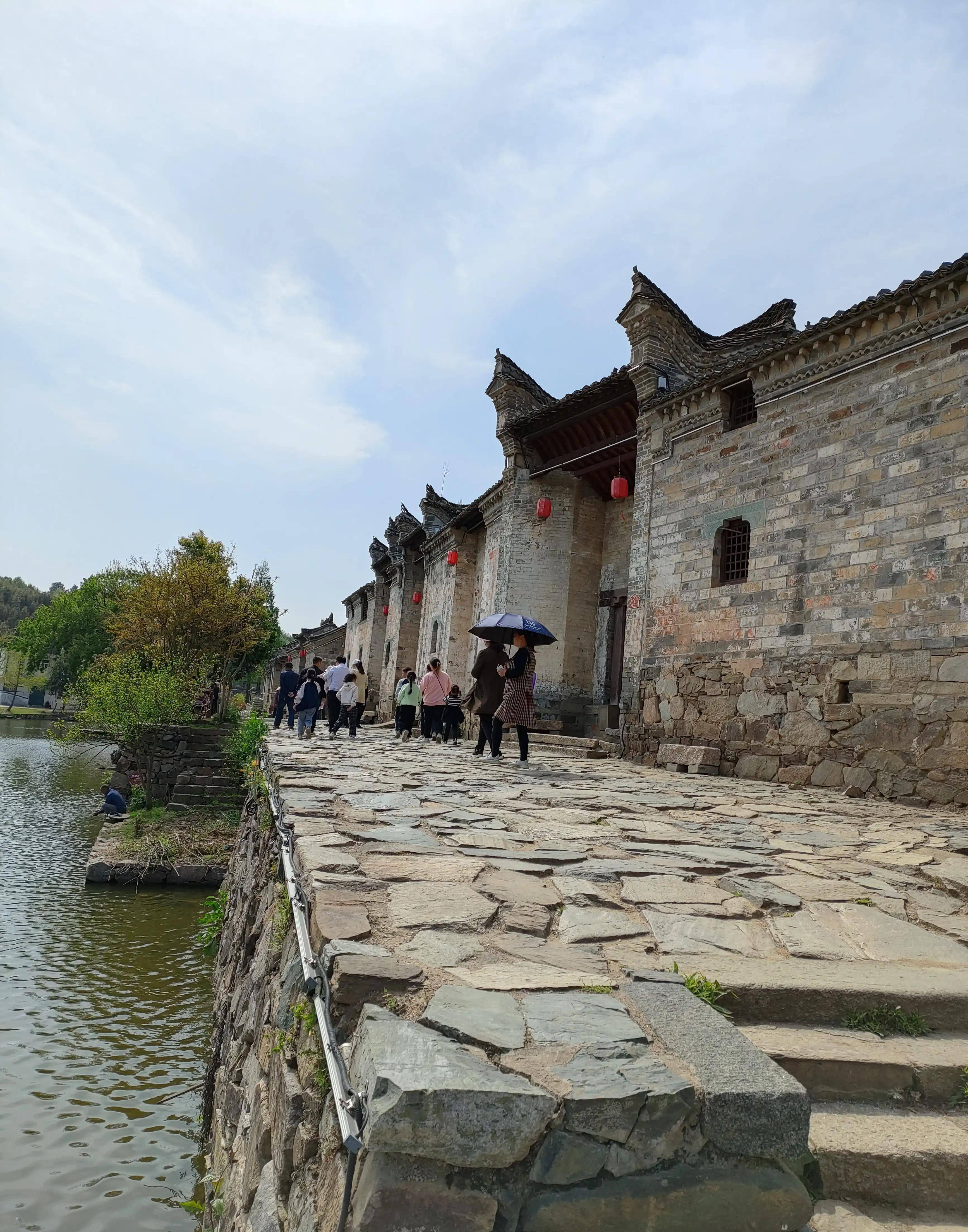 新县丁李湾风景区图片