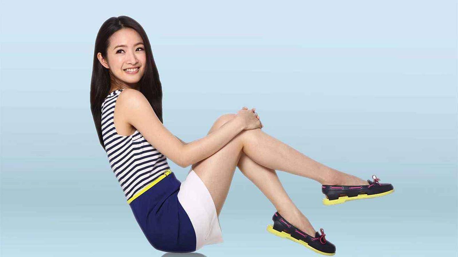 林依晨送公公上班图!