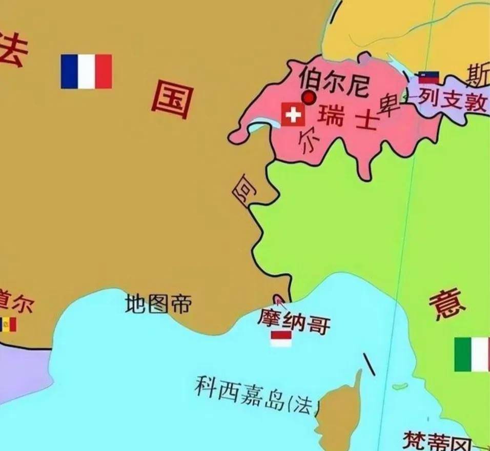 摩纳哥,一个除了梵蒂冈,世界第二小国家,国土面积只有2