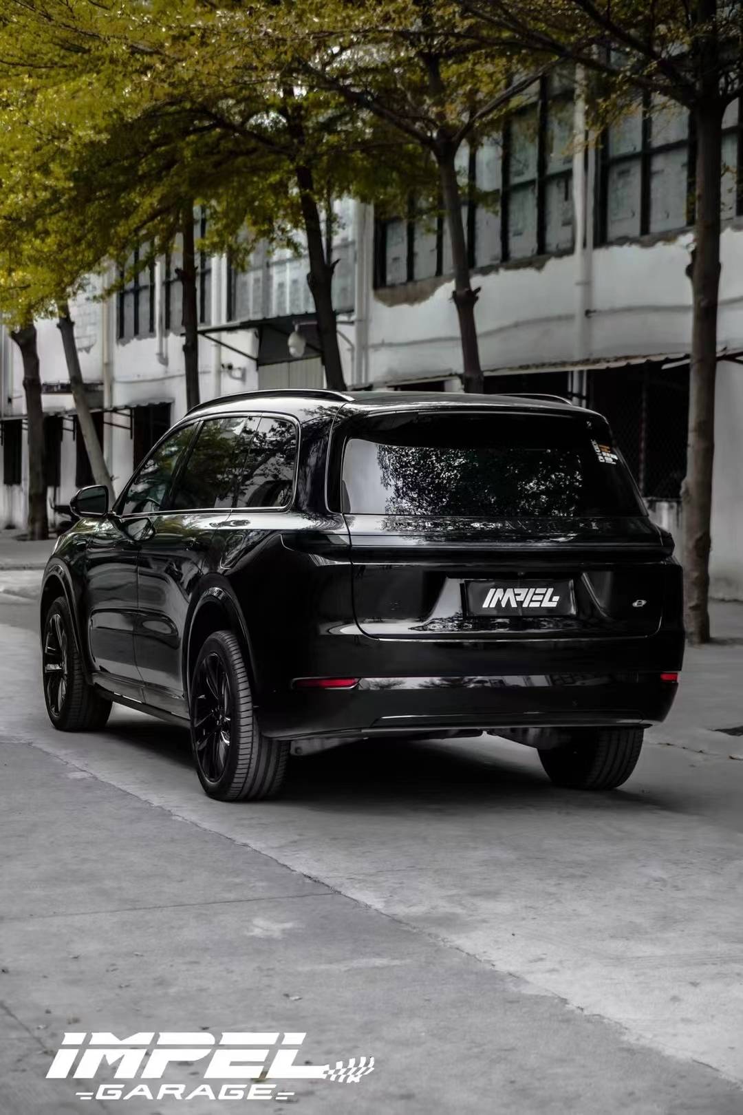 理想l9-ichanger改色膜赛道黑,霸道总裁黑武士_品质