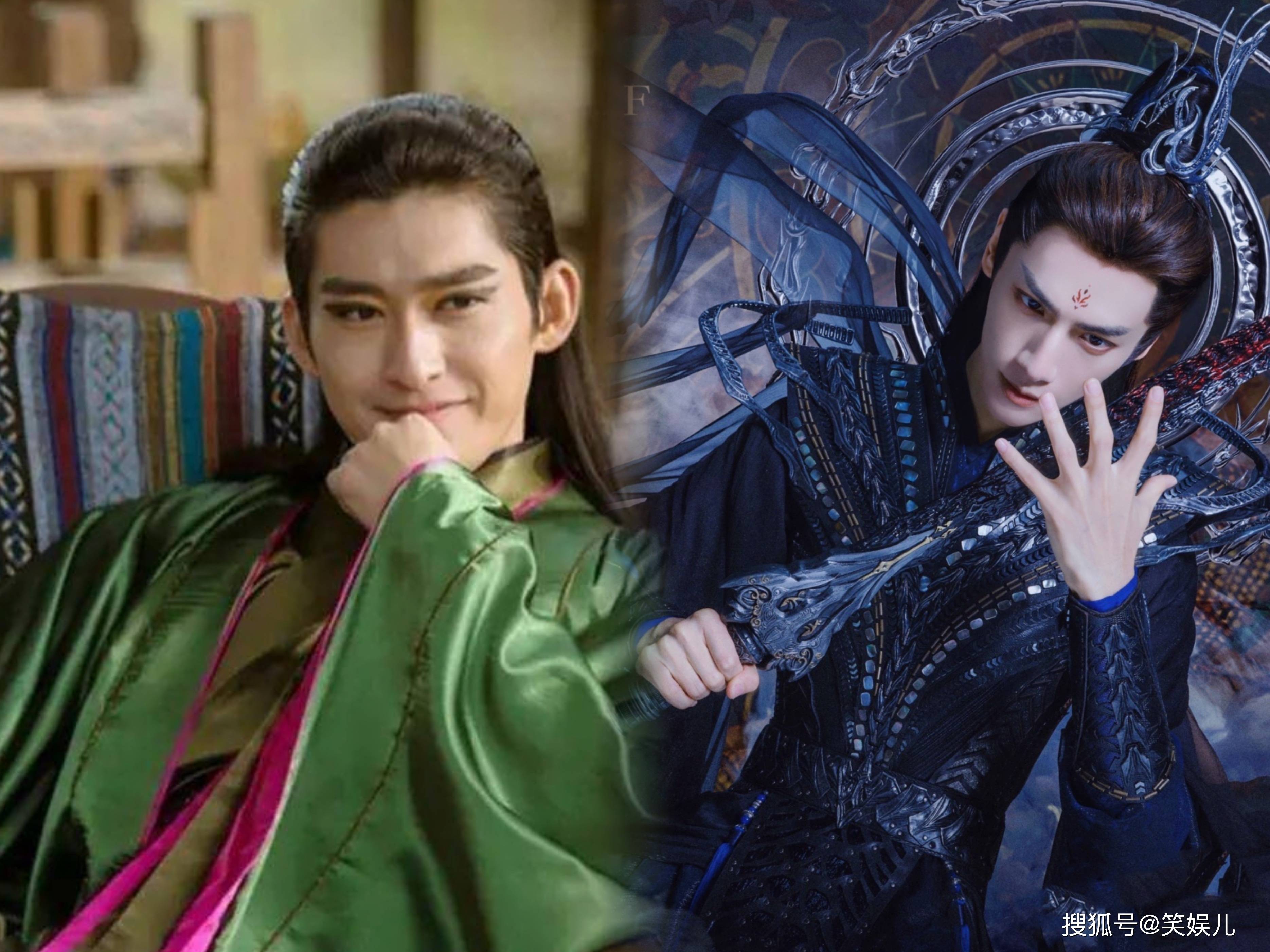 但是张翰在古装剧《山海经之赤影传说》中心月狐的烟熏妆让人调侃辣