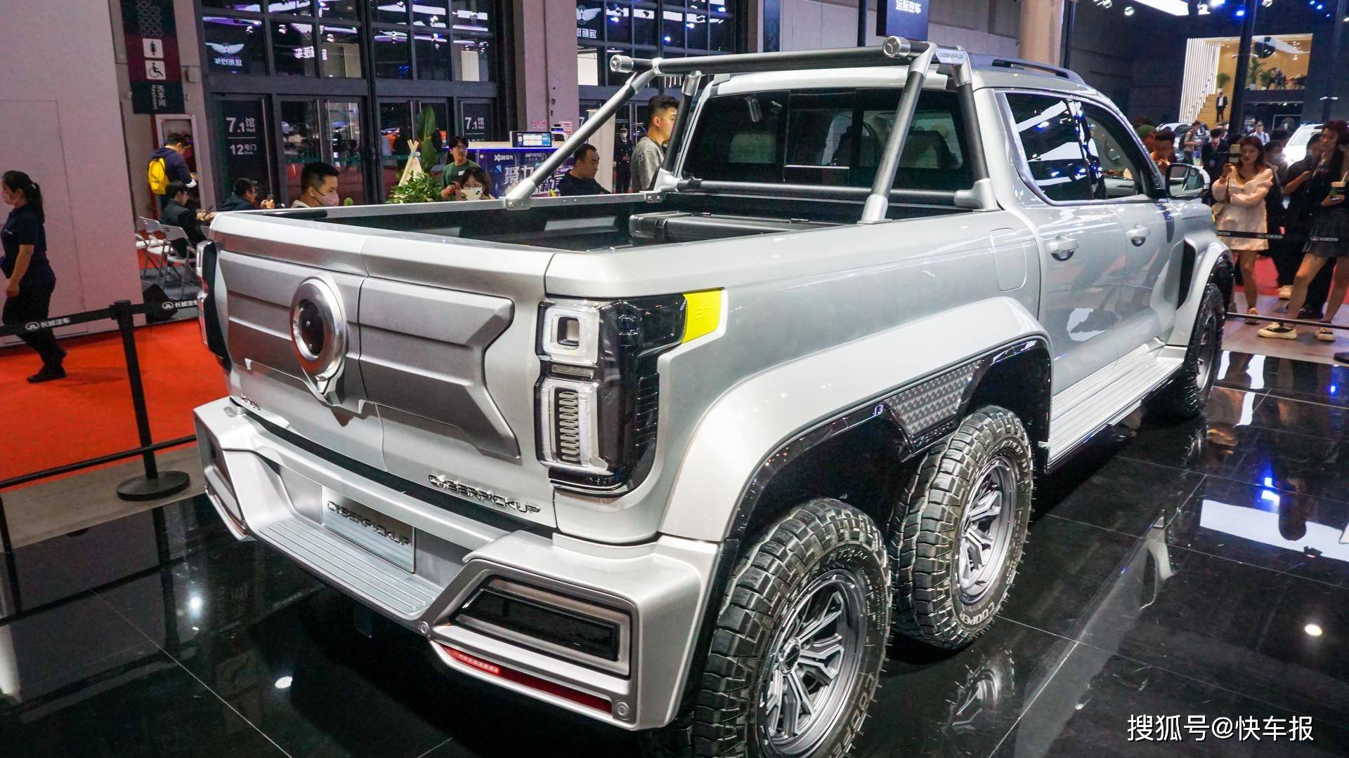 ckup亮相,劲爆的6×6皮卡_搜狐汽车_搜狐网