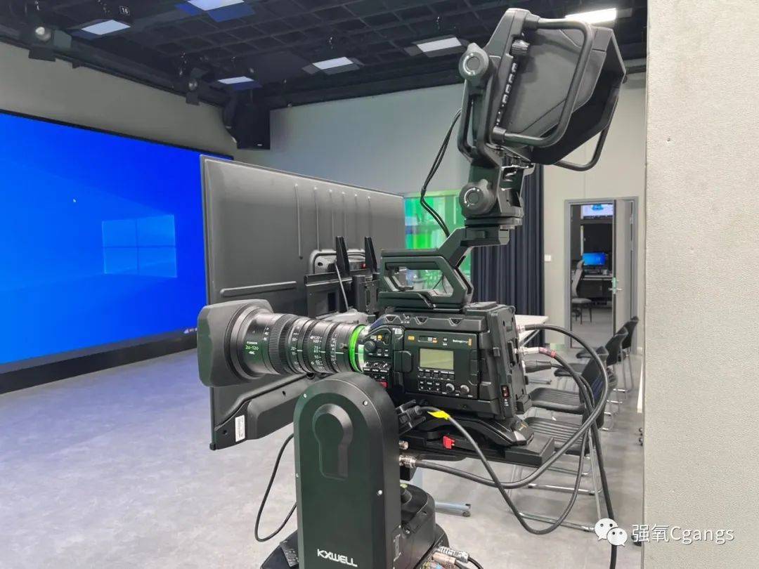 河南开放大学教学资源基地演播室采用blackmagic ursa mini pro 12k