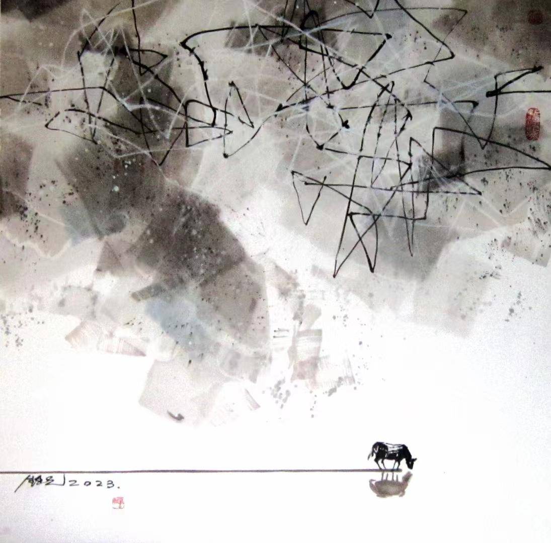 水彩画家汪钰元_江南长_作品_彩墨画