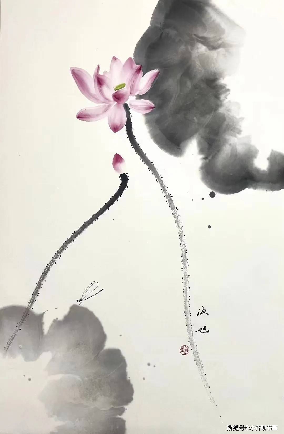 画家赵海旭国画作品欣赏_花鸟画家_书画_霍春阳