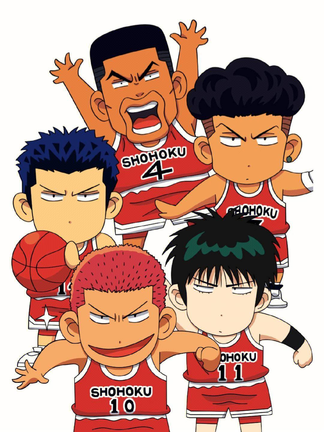 《灌篮高手》湘北5虎真实的结局:2人进入nba打球,2人进国家队!