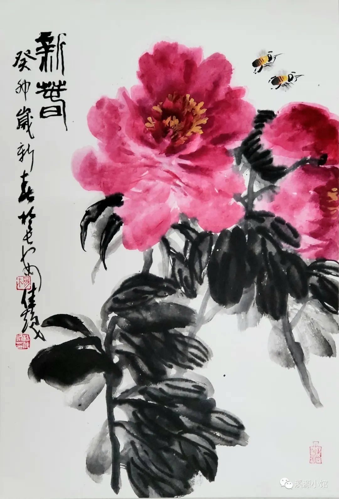 作 春风十里喜相随 136×68cm百合喜庆 136×68cm春风柳上归 136×68