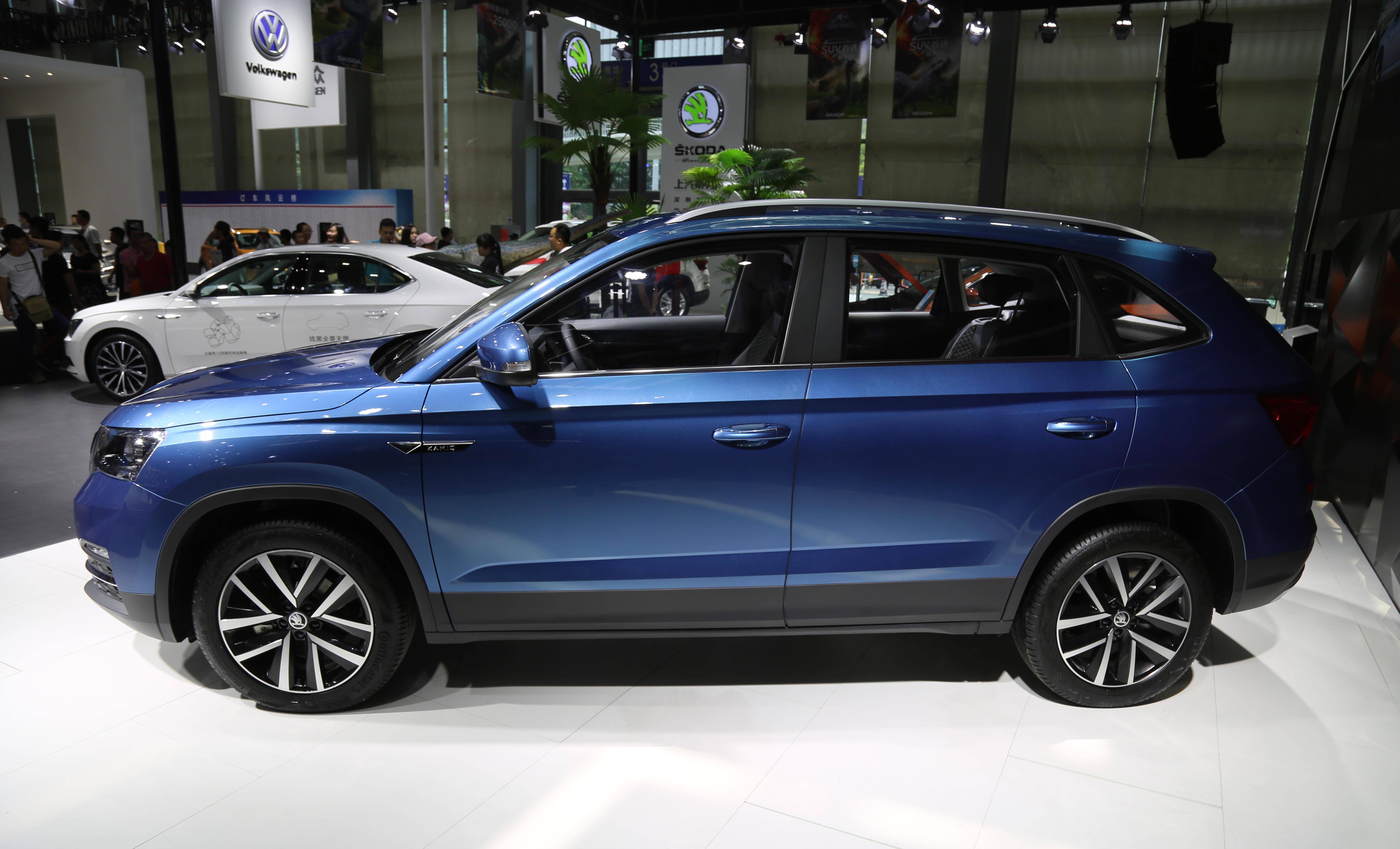 斯柯达-柯米克德系suv,2018深港澳车展实拍!_搜狐汽车_搜狐网
