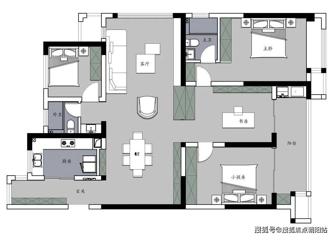 中南新悦府户型图图片